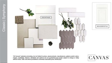 Design selections. This home is currently under co