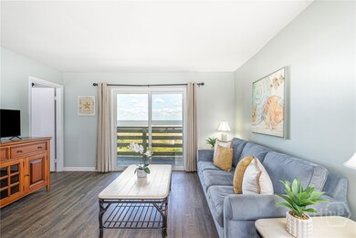 Living Room with Direct Ocean View