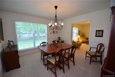 Dining Room with chair rail and mouldings. Double 