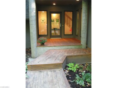 Built to compliment nature; inviting covered front