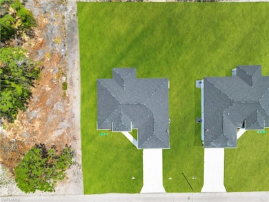 View from above of property