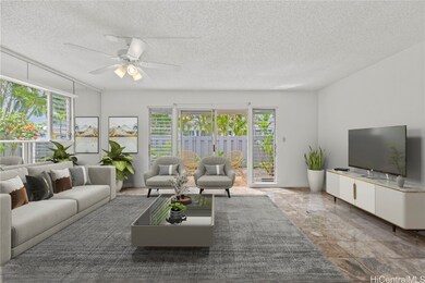 Inviting living room, with plenty of natural light