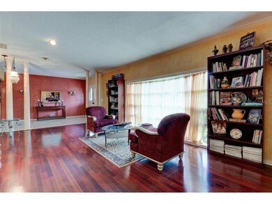 Family room with view to entryway