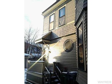 Exterior Front. Recently painted exterior and fres
