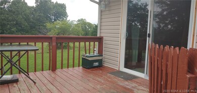 Relax on the back deck and enjoy the wildlife