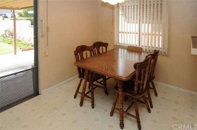 Eating area off living room