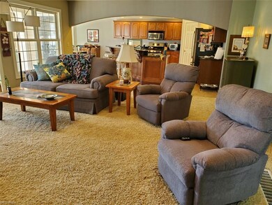 OPEN FLOOR CONCEPT. ARCHED OPENING. FULL LENGTH WI