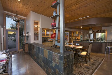 Entrance to Dining and Kitchen