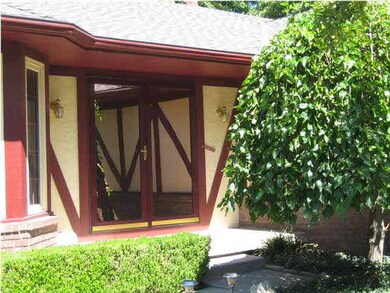 Front entry.