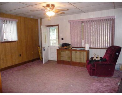 Living Room. Large living room with windows for lo