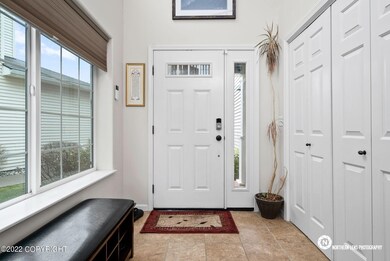 Spacious entry