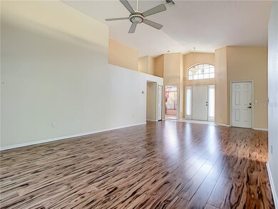 Living room and front entry