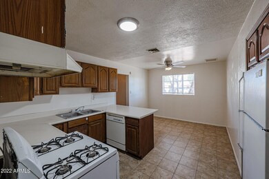 Kitchen into dining
