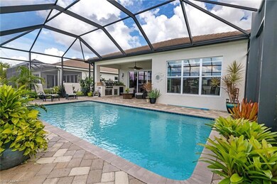 This is a saltwater, gas heated pool.