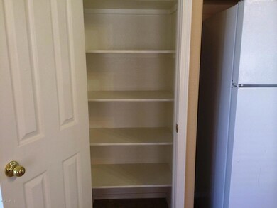 pantry in kitchen