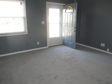 Front door Living room