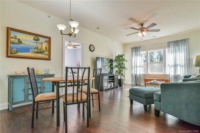 Open concept plan, dining room opens to living roo