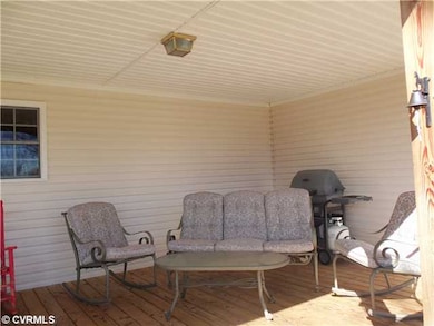 Porch - Wide Covered Rear porch
