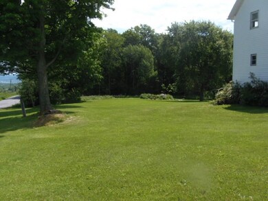 side yard looking East...