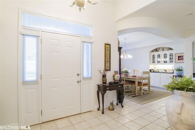 Tray Ceiling, chandelier.