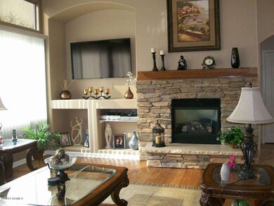 Entertainment wall in Great Room
