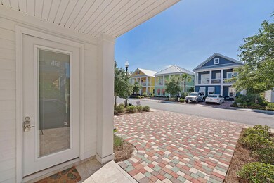 Beautiful driveway and entry