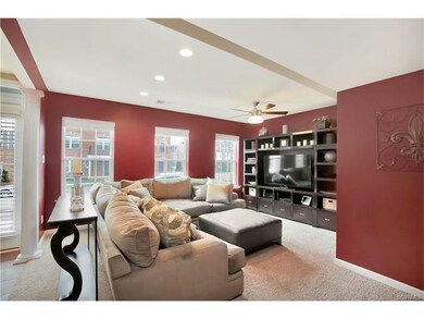 1st floor recreation room or could be a 4th bedroo