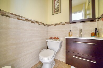 HALF BATHROOM OFF LIVING AREA