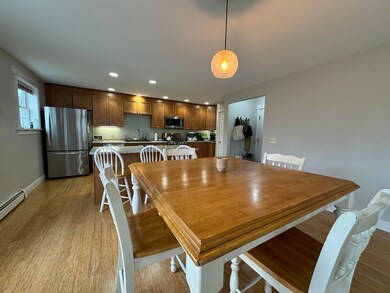 Kitchen and dining area
