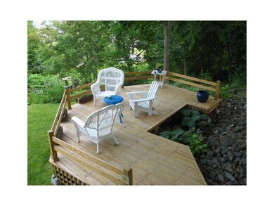 Exterior Front. outdoor deck for...