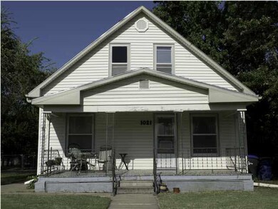View of the front porch which faces East and towar