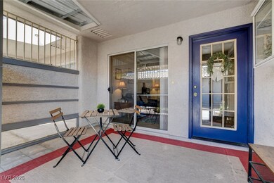 Enclosed front patio