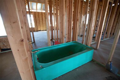 Bathroom with a bathing tub