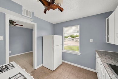 Gas stove and fridge included