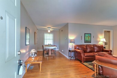 The Open Floorplan offers Original Hardwood Floori
