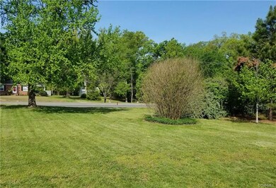 Large front yard
