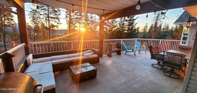Sunrise from deck