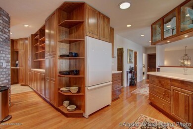 Extensive cabinets continue in pantry