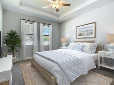 Staged Photo of the same plan-different home