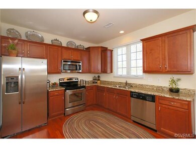 The Kitchen has lots of upgrades and provides plen