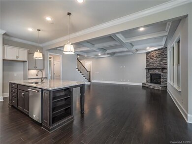 View from Breakfast nook off kitchen of Open Floor