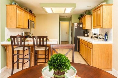 VERY NICE KITCHEN, TILE FLOORS ARE NEWER, TILE COU