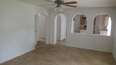 Looking into kitchen