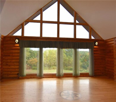 Living area with great views
