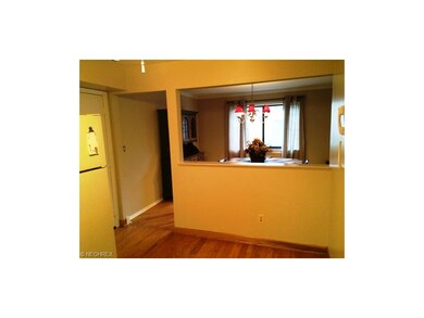Space for a small table in the kitchen.  The pass 