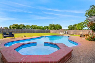 Nice pool with diving board.