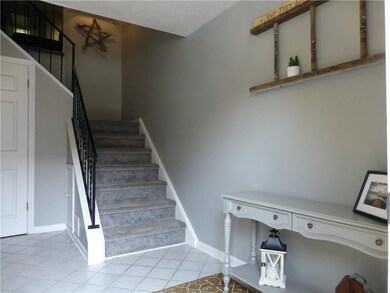 Greet your guests in the 12x8 ceramic tile entry b