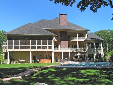 Rear Of Home
