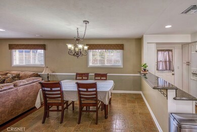 From entry area towards dinning area