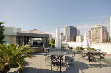 Roof top terrace with fantastic view